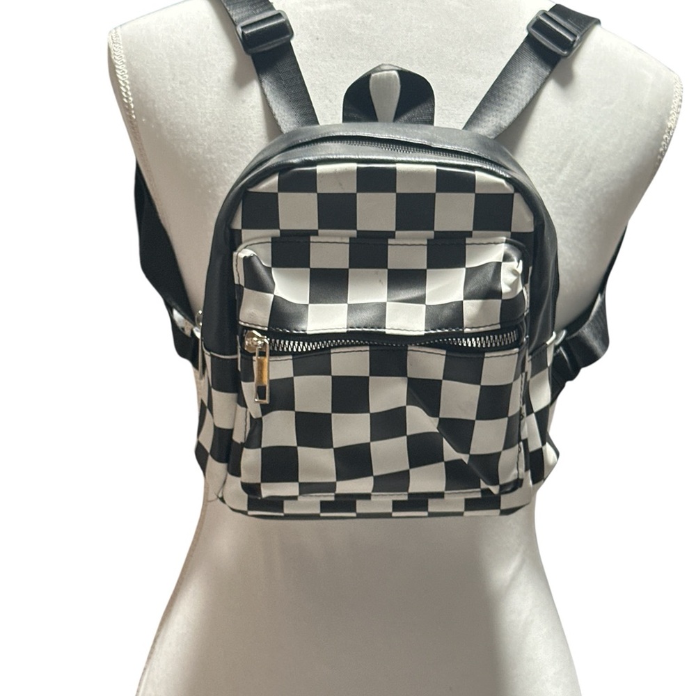 Checkered‎ Mini Backpack